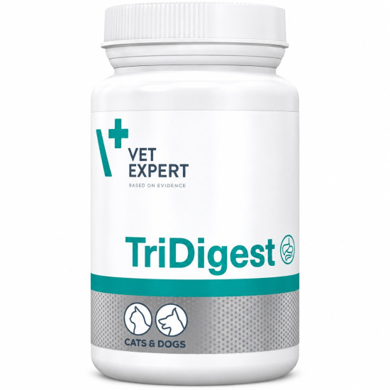 Tridigest Vet Expert – Supliment pentru Susținerea Sistemului Digestiv la Câini și Pisici – 40 Tablete
